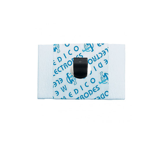 900 Electrodes ECG mousse 44x28 mm pontet métal