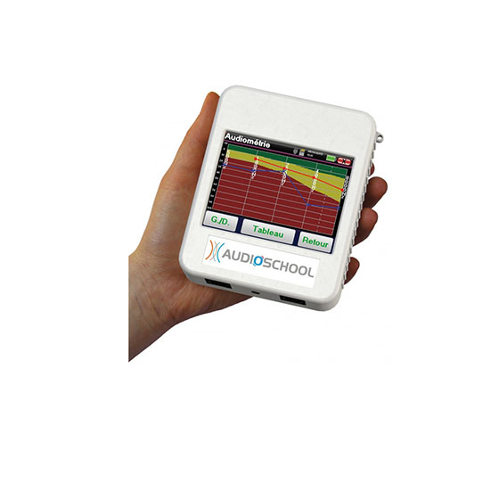 Audiomètre scolaire avec casque standard