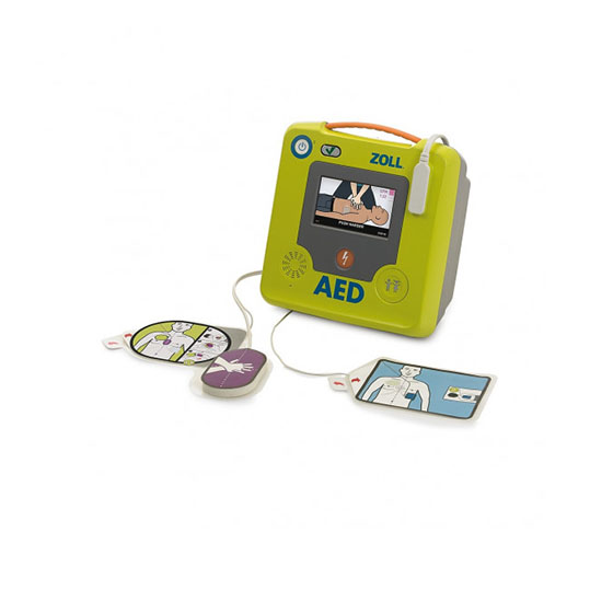 Défibrillateur Zoll AED 3 Automatique avec les électrodes universelles de RCP Uni-padz