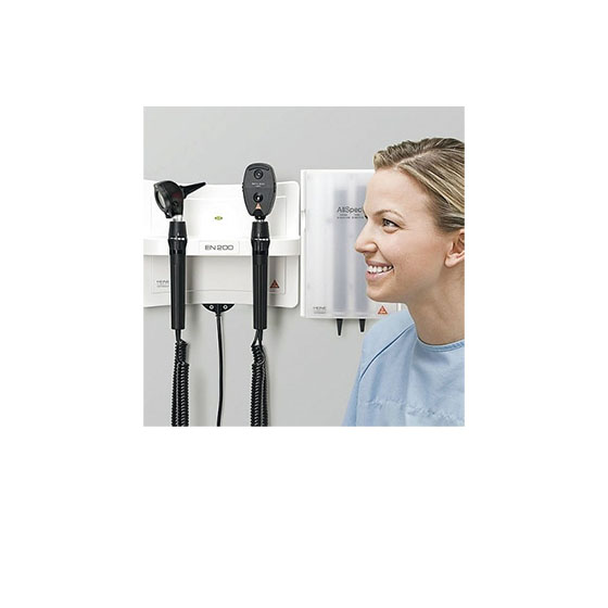 Station murale de diagnostic Heine EN200 - Otoscope et Ophtalmoscope